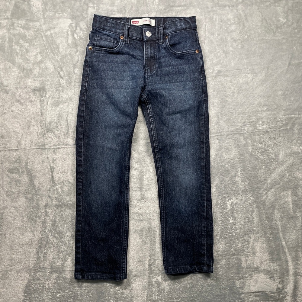 Kids Levi's 511‎ Slim Fit Dark Wash Denim Jeans Size 12 Reg 26 x 26